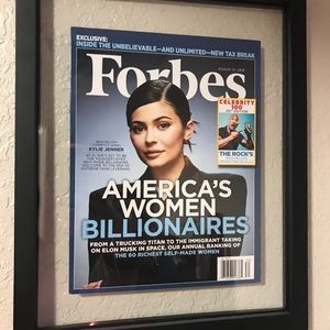 KYLIE JENNER FORBES COVER MAGAZINE